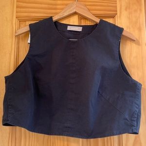 Everlane Black Crop Top